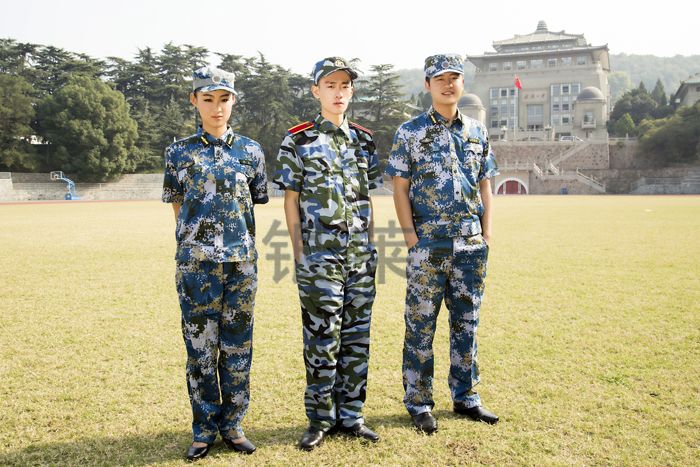 海洋短袖迷彩服夾克